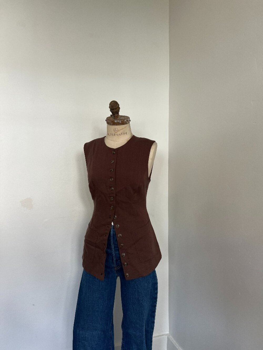 Heartloom | Linen Vest